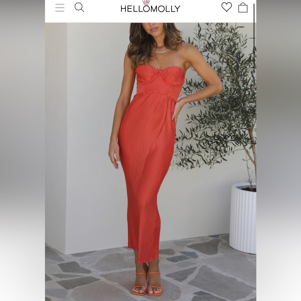Hello Molly - Chase the blues maxi dress